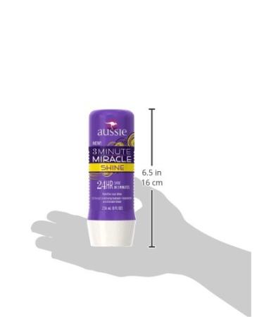 Aussie 3 Minute Miracle Shine Conditioning Treatment - 8 fl oz - Buy Online on GoSupps.com