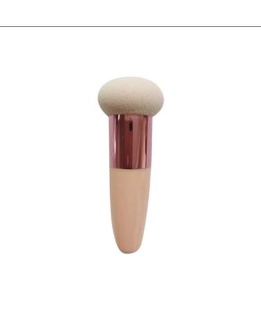 Cosmetic tools small mushroom head powder puff makeup brush latex stick beauty tools beauty pen powder puff female (Color : 3)