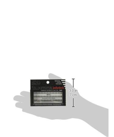 Ardell Faux Mink Short Black Individual Eyelashes - Stunning & Natural Look - Buy Online on GoSupps.com