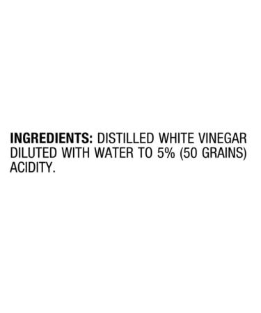 (Pack of 4) Heinz All Natural Distilled White Vinegar 16 fl oz Glass Bottles - 5% Acidity with Free Miras 2-in-1 Measuring Spoon - Buy Online on GoSupps.com