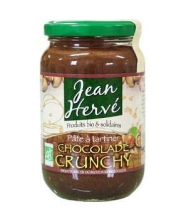 HERVE Chocolade Crunchy 350G Bio - The jar of 350G