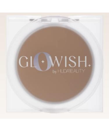 HUDA BEAUTY GloWish Lightweight Blurring Pressed Powder 07 Tan-Light