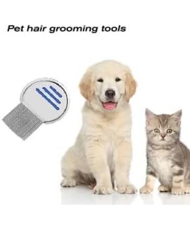 Lice Removal Comb Stainless Steel Reusable Metal Headlice Nit Removal Lice Comb with Spiral Grooves for Kids Adults Pets Head Lice Treatment Removes Louse Nits 1 Pack  - Buy Online on GoSupps.com
