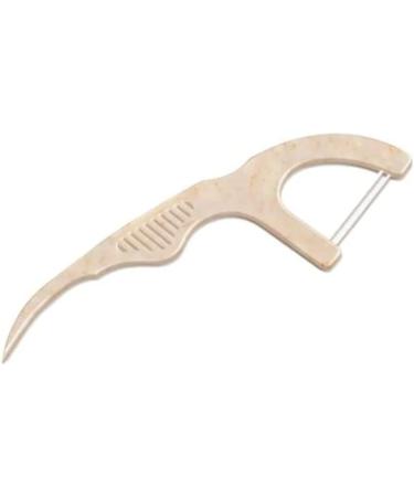 The Humble Co 2-in-1 Floss Picks Mint 50 Picks - Easy Flossing & Fresh Mint Flavor - Buy Online on GoSupps.com
