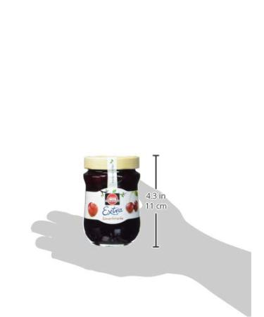 Schwartau Extra Sour Cherry Jam - Pack of 8 (8 x 340g) | Premium International Shipping - Buy Online on GoSupps.com