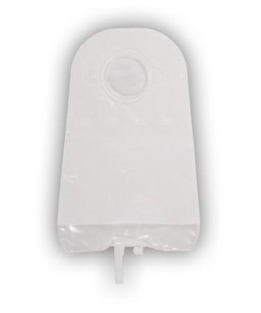 ConvaTec 401536 SUR-FIT 10" Natura Urostomy Pouch with 1-Sided Comfort Panel Standard Fold-Over Tap Transparent 2-1/4" Flange Pack of 10