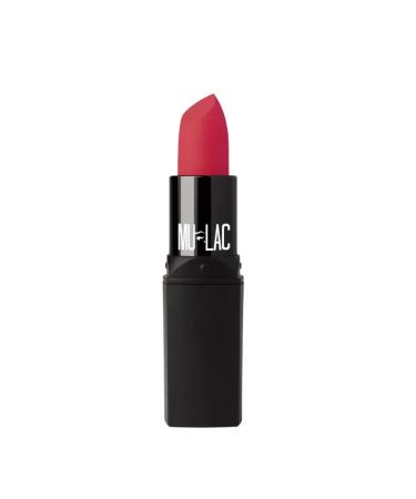 Mulac Mulac Cosmetics CRAZY LIKE A FOX 21 Matte Lipstick Ferrari Red Matte Texture VEGAN 3.5g