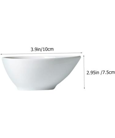 Zerodeko 10 Pcs Water Drop Seasoning Dish Condiment Server Mini Spice Containers Sauce Dipping Plate Sauce Holder Serving Dishes Ceramic Dipping Dish Household Dipping Sauce White 10X7.5CMx2pcs Whitex2pcs - Buy Online on GoSupps.com