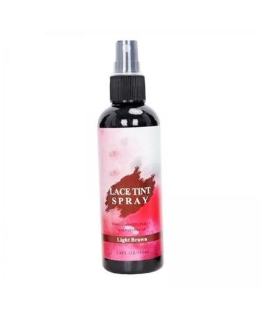 5x Colorful Lace Enhancer Spray for 100ml Light Brown