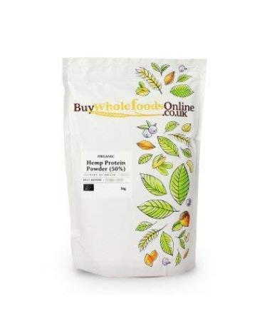 Buy Whole Foods Organic Hemp Protein Powder (50%) (1kg)