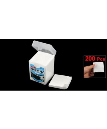 Sourcingmap Cotton Pads Rectangular White 200pcs - Premium Quality & Fast International Shipping - Buy Online on GoSupps.com