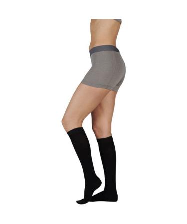 Juzo Soft 2000 15-20mmhg Knee-High Closed Toe Sock with Silicone Top Band