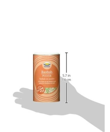 Govinda Alpia Organic Baobab Powder - Raw Vegan 200g | Premium Superfood for Health & Wellness - Buy Online on GoSupps.com