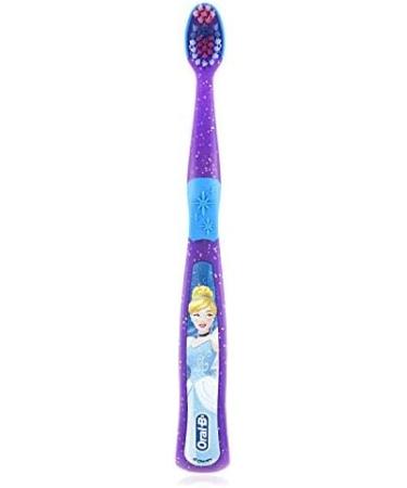 Oral-B Princess Toothbrush for Girls 3+ Extra Soft - Pack of 2 (Characters Vary) - Buy Online on GoSupps.com