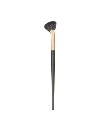 Angled Nose Contour Brush Small Make up Concealer Brushes Eye Makeup Brushes (Black)