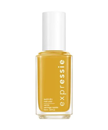 Essie expressie  Quick-Dry Nail Polish  8-Free Vegan  Green Yellow  Taxi Hopping  0.33 fl oz