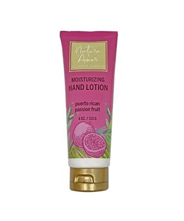 Joyce Giraud Natura Amor Moisturizing Hand Lotion for Dry Hands - Hydrating Hand Cream & Nourishing Hand Moisturizer - Ideal for All Skin Types Lotion for Dry Skin - Puerto Rican Passion Fruit 4 Oz.