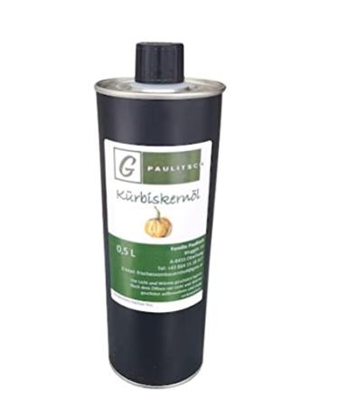 Pumpkin seed oil from southern Styria 100 % pure Styrian pumpkin seed oil fresh from the farm directly from the farm shop high quality (500ml) 500 ml (1 Pack)