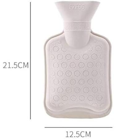 Dlandz Large Gray Rabbit Plush Heat Bottle Bag | Winter Reusable Hand & Foot Warmer | Cozy Warmth for All Ages - Buy Online on GoSupps.com