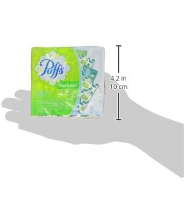 Puffs Plus Lotion Facial Tissues - 4 To-Go Packs, 10 Tissues Per Pack (Pack of 24) - Buy Online on GoSupps.com