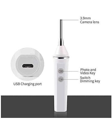 QIYUDS 3.9mm WiFi Ear Wax Removal Endoscope 5MP 1920P FHD Camera (Pink) - Buy Online on GoSupps.com