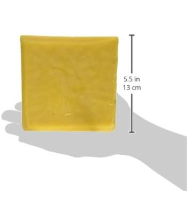 Stakich Yellow Beeswax Block - Natural, Triple Filtered - 2 Pound