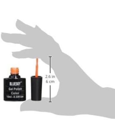Bluesky Gel Nail Polish Fire Me Up Cs45 Long Lasting Chip Resistant 10 ml (Requires Curing Under UV LED Lamp) CS45 10 ml (Pack of 1) - Buy Online on GoSupps.com