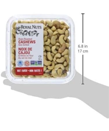 ROYAL NUTS Oven Roasted Cashew Sea Salted 350 Grams - Buy Online on GoSupps.com