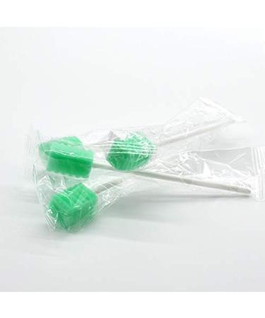 Wellgler Disposable Oral Swabs - Sterile Sponge Mouth Swabs (50pcs Sky Blue) - Individually Wrapped for Optimal Hygiene - Buy Online on GoSupps.com