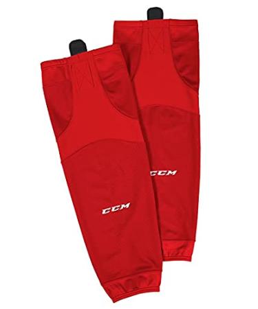 CCM SX6000 Mesh Socks - Senior Senior Red