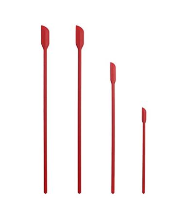 in 1 Silicone Mini-Pointed Scraper Lengthening Cosmetic Bottle Scraper Jam Spatula Set
