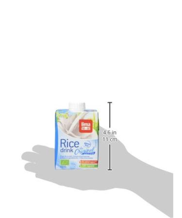 LIMA Rice Drink Original - Pack of 10 (10 x 500g) | Dairy-Free & Vegan Milk Alternative | International Shipping Available - Buy Online on GoSupps.com