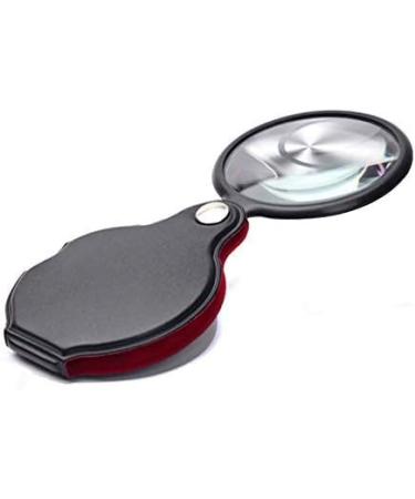 Handheld Magnifying Glass 1 PC 8X 50mm/60mm Mini Pocket Folding Jewelry Magnifier Magnifying Eye Glass Loupe Lens Reading/Obeservation/Repairing Read Magnifying Glass Lucky Star As Picture 50mm 8X - Buy Online on GoSupps.com