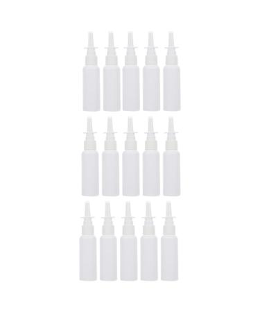 Nebulizer Accessories 60ml Empty Nasal Spray Bottles Refillable Fine Mist Nose Nasal Spray Bottles Containers Pump Sprayers for Nasal Spray Application Bottle Sprayer 15x3.2x3.2cm