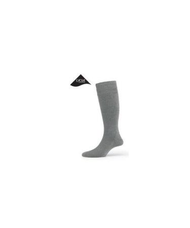 ENERGISOX. MENS FULL LENGTH COTTON RICH REVITALISING COMPRESSION DAY SOCKS-Size 9-12 Large Black L Black