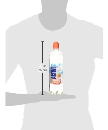 Buy Active O2 Natural Peach White Tea - Pack of 8 (Disposable 750 ml Bottles) | International Shipping Available - Buy Online on GoSupps.com