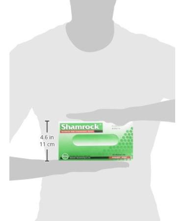 Shamrock 20214-XL-bx Vinyl Gloves - X-Large, Clear | No Powder, Thin & Affordable - Buy Online on GoSupps.com