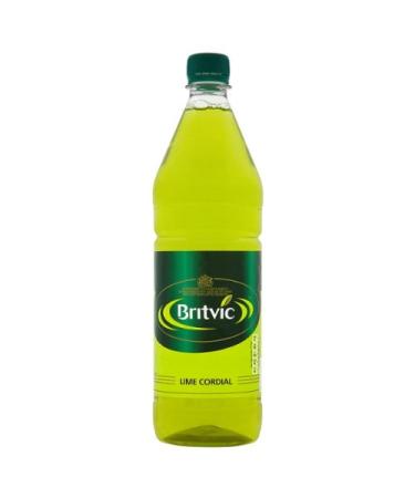 Britvic Lime Cordial Lot de 12 bouteilles de 1 l