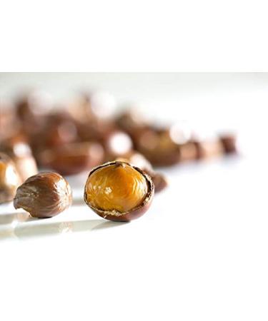 Organic Roasted Chestnuts - Shelled Ready to Eat Snack | Gluten Free 100% Vegan | No Preservatives | Great for Snacking Baking Cooking & Turkey Stuffing | 3.5oz Bags (Pack of 3) - Buy Online on GoSupps.com