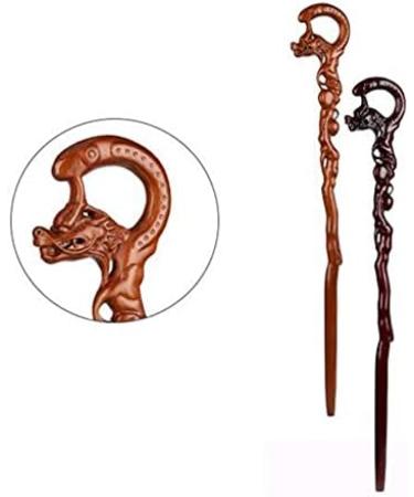 SilteD Canes Crutch Pear Wood Cane Wooden Faucet Engravable Head Handle Walking Stick High-End Walking Cane Suitable Gift for The Elderly 94cm crutch-11.19 - Buy Online on GoSupps.com