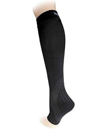 POWERSTEP PF Compression Calf Sleeve Socks for Plantar Fasciitis Relief | Arch & Heel Pain Support | Made in USA - Buy Online on GoSupps.com