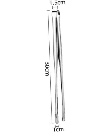 Alipis 3pcs Stainless Steel Barbecue Tongs Small Food Clips Barbecue Supplies Steak Buffet - Buy Online on GoSupps.com