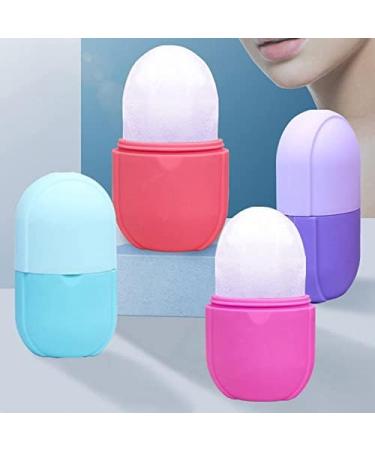 Acne Needle Skin Care Tool - Pink Silicone Ice Roller & Facial Massager for Acne Relief & Contouring - Buy Online on GoSupps.com