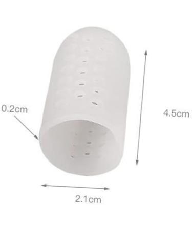 INOOMP Gel Toe Caps - 6 Pairs/12pcs Toe Separators & Hammertoe Tubes for High Heel Protection - Buy Online on GoSupps.com
