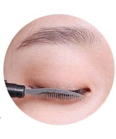 COSRAMY Eyelash Comb Makeup Eyebrow Brush Comb Makeup Eyebrow Brush Comb -Black Picasso Style - Buy Online on GoSupps.com