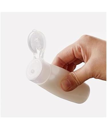 3Pcs 100ml Empty Refillable Clear Plastic Soft Tube Squeeze Bottle with Flip Cap Travel Bottle Makeup Cosmetic Toiletries Packing Storage Containers for Shampoo Body Wash Toner Lotion - Buy Online on GoSupps.com