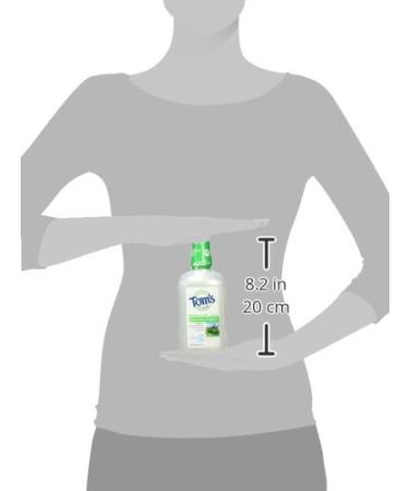 Tom's of Maine Wicked Fresh Mouthwash Cool Mountain Mint 16 fl oz - Natural Fresh Breath Solution - Buy Online on GoSupps.com