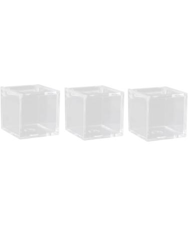 Healeved 6pcs Transparent Candy Container Box Clamshell High Transparency 6*6CM As Shown - Buy Online on GoSupps.com