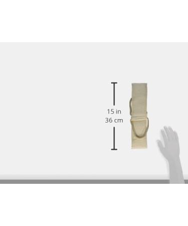 Natural Loofah Back Strap for Bath and Shower - Terry Cloth Spa Destinations - Buy Online on GoSupps.com