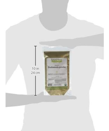 Banyan Botanicals Dashamula Powder - Certified Organic 1/2 lb - Ayurvedic Formula for Vata & Nervous System Support - 8 oz - Buy Online on GoSupps.com